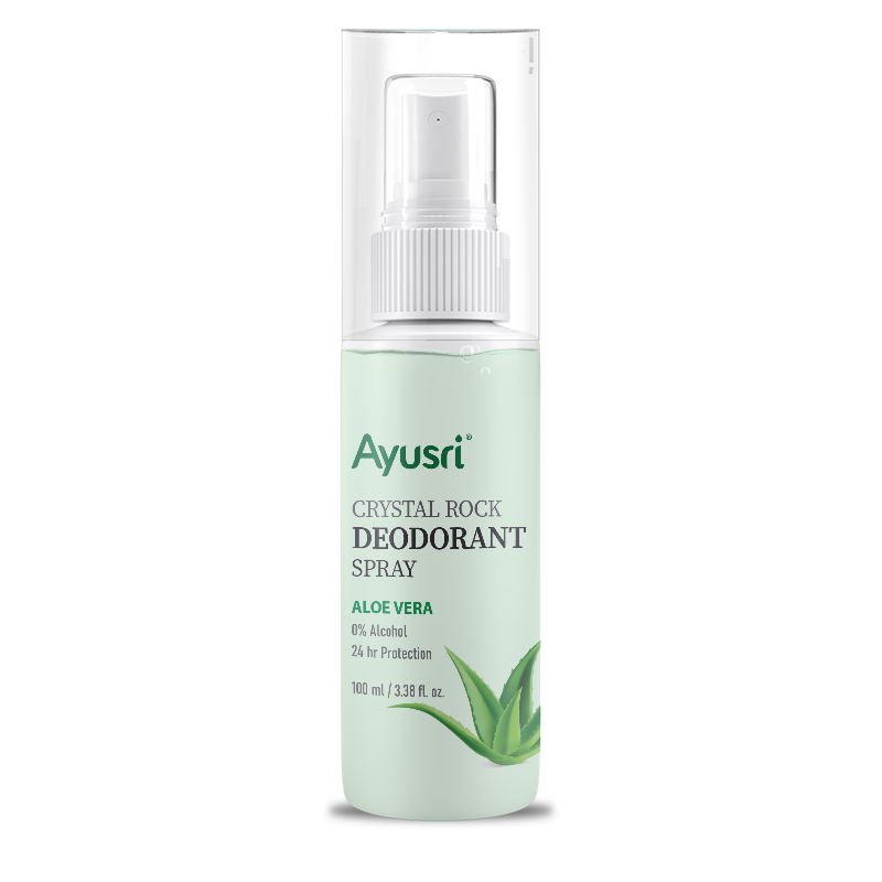 crystal deodorant spray with Aloe vera flavour