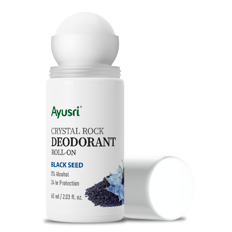 black seed flavoured crystal roll on deodorant