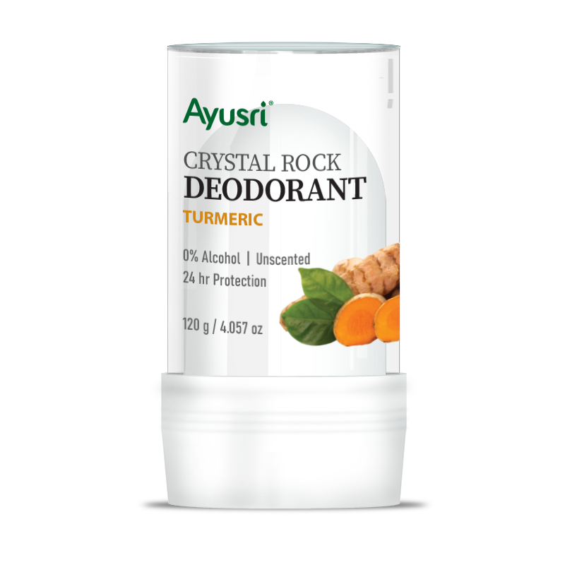 Natural deodorant crystal stick antiperspirant