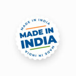 made in india sticker background boost your brand's credibility